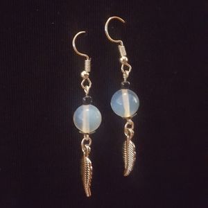 Silver handmade womens  earrings